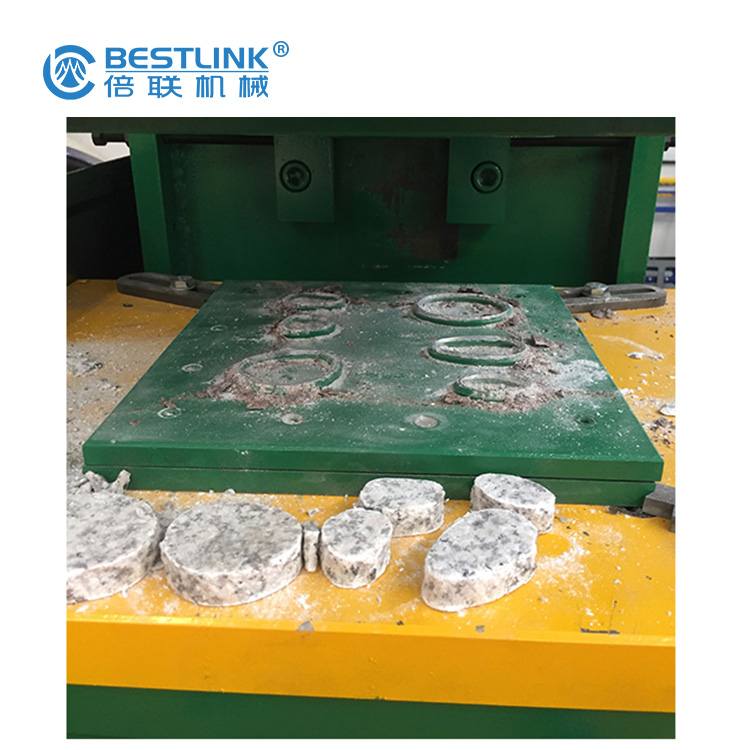 Bestlink Factory Máquina de prensado de piedra de 3 funciones para bordillo de mármol