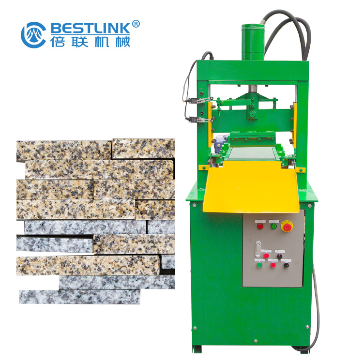 Bestlink máquina divisora ​​de mosaico de revestimiento de pared de piedra de pizarra oxidada natural de bajo costo