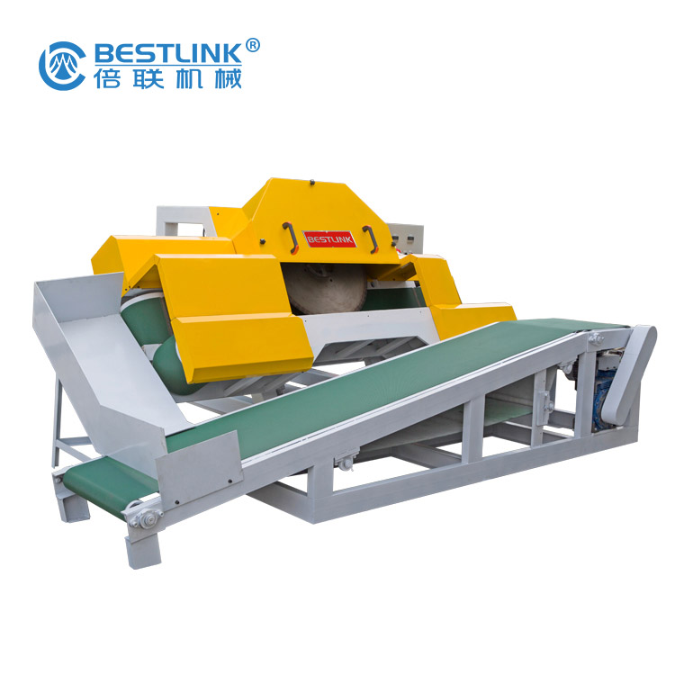 Máquina de corte de sierra de piedra de chapa fina automática de fábrica Bestlink para granito